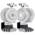DFC 09-18 Audi Q3 Front & Rear Geospec Rotors with Euro 5000 Ceramic Brake Pads w/Hardware