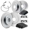 DFC 09-10 Mini Cooper Front & Rear Geospec Rotors with Euro 5000 Ceramic Pads w/Sensor/Hardware