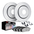 DFC 12-25 Hyundai Azera Front Geospec Rotors w/4000 HybriDynamic Brake Pads w/Hardware