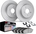 DFC 18-20 Hyundai Elantra GT Rear Geospec Rotors w/4000 HybriDynamic Brake Pads w/Hardware