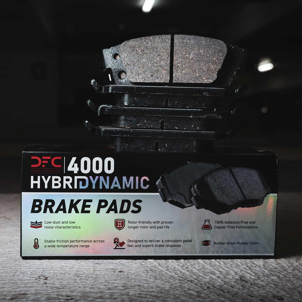 DFC 01-10 Chrysler PT Cruiser Front Geospec Rotors w/4000 HybriDynamic Brake Pads w/Hardware