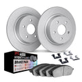 DFC 17-24 Chrysler Pacifica (Van) Rear Geospec Rotors w/4000 HybriDynamic Brake Pads w/Hardware
