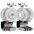 DFC 10-14 Hyundai Genesis Front & Rear Geospec Rotors w/4000 HybriDynamic Brake Pads w/Hardware