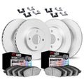 DFC 16-21 Honda Civic Front & Rear Geospec Rotors w/4000 HybriDynamic Brake Pads w/Hardware
