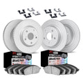 DFC 12-12 Honda Civic Front & Rear Geospec Rotors w/4000 HybriDynamic Brake Pads w/Hardware