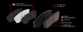 DFC 12-12 Honda Civic Front & Rear Geospec Rotors w/4000 HybriDynamic Brake Pads w/Hardware