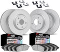 DFC 05-10 Scion tC Front & Rear Geospec Rotors w/4000 HybriDynamic Brake Pads w/Hardware