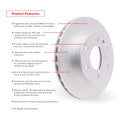 DFC 16-23 Mazda CX-9 Front & Rear Geospec Rotors w/4000 HybriDynamic Brake Pads w/Hardware