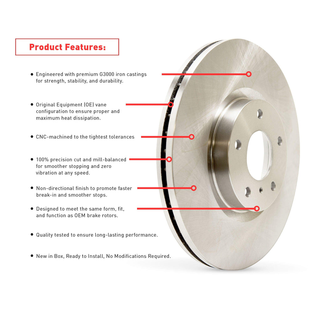 DFC 16-26 Lexus NX350 Front Rotors