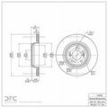 DFC 00-06 BMW M5 Rear Brake Rotor