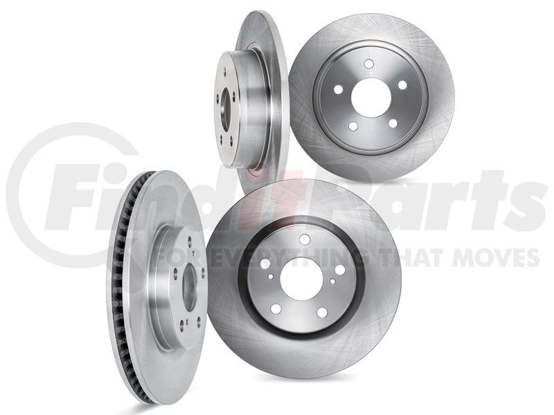 DFC 07-12 Nissan Sentra Front & Rear Rotors