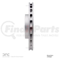 DFC 95-02 BMW M3 Left Front GeoSPEC Coated Rotor