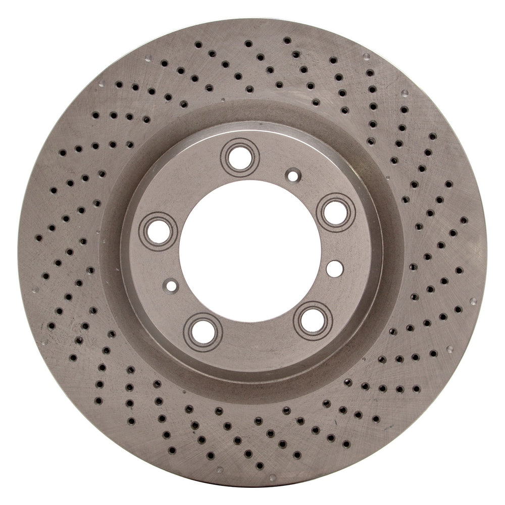DFC 07-13 Porsche 911 Right Rear Drilled Brake Rotor