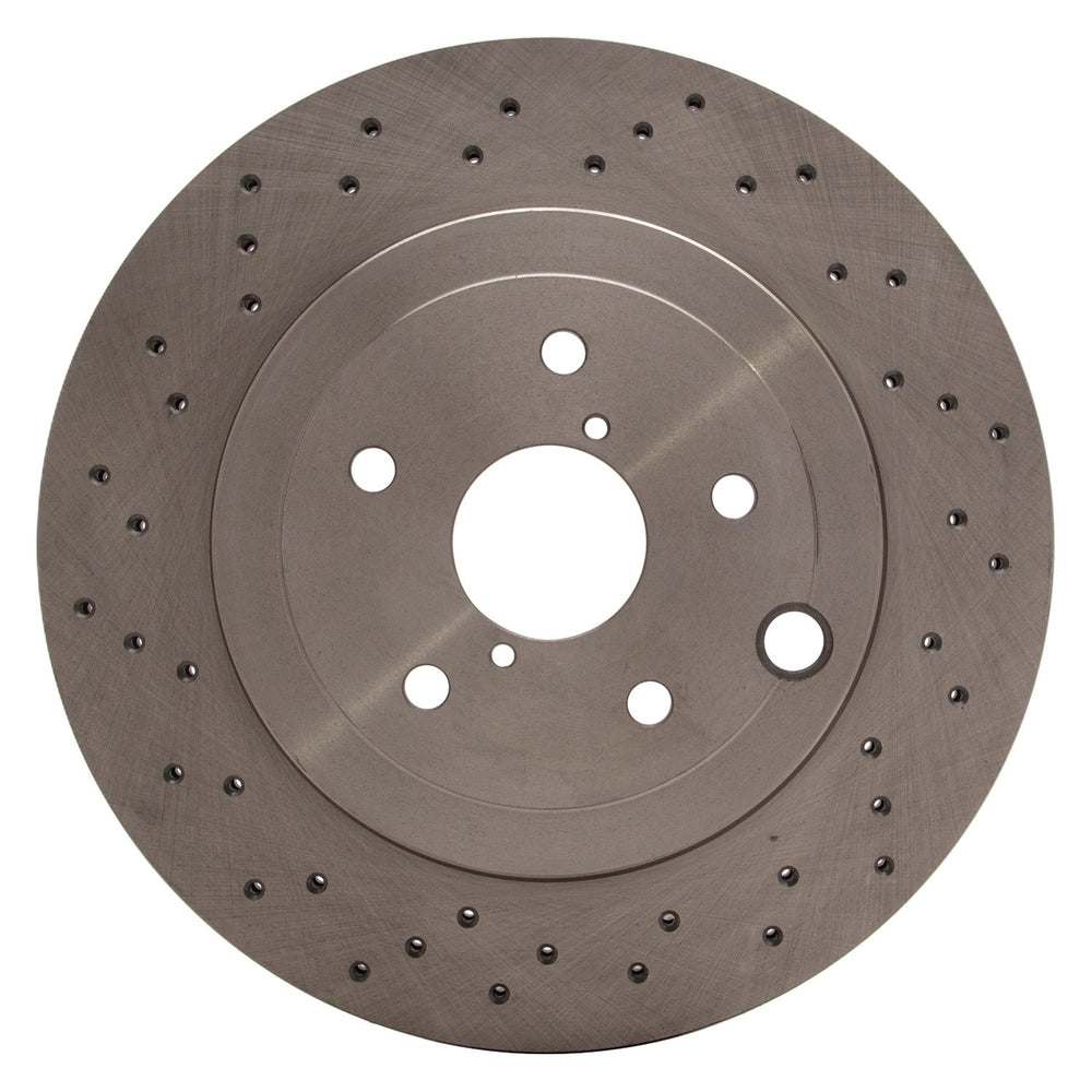 DFC 18-25 Subaru WRX STI Rear Drilled Brake Rotor