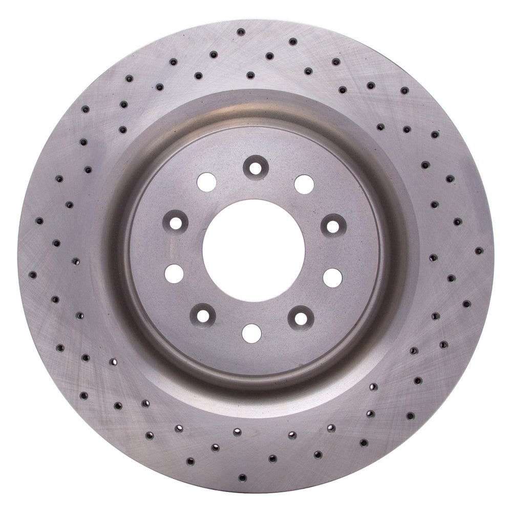 DFC 00-06 Jaguar XKR Front Drilled Brake Rotor