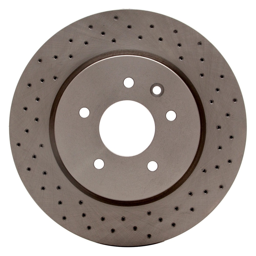 DFC 00-06 Jaguar XKR Rear Drilled Brake Rotor
