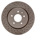 DFC 00-06 Jaguar XKR Rear Drilled Brake Rotor