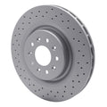 DFC 00-06 Jaguar XKR Front Drilled GeoSPEC Coated Rotor