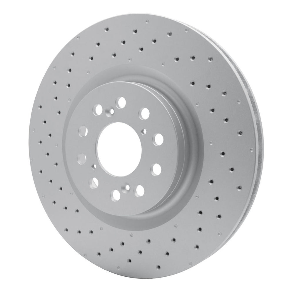 DFC 17-25 Honda Civic Hatchback Front Drilled GeoSPEC Coated Rotor