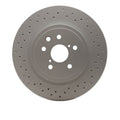 DFC 08-14 Lexus IS F Rear Drilled GeoSPEC Coated Rotor