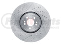 DFC 21-25 Mercedes-Benz GLE53 AMG SUV Front Drilled Brake Rotor and Slotted