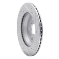 DFC 19-25 Subaru Forester Rear Left Drilled & Slotted Silver Brake Rotor