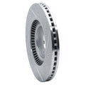 DFC 20-25 Hyundai Palisade Front Left Drilled & Slotted Silver Brake Rotor