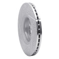 DFC 03-09 Volvo XC90 Front Right Drilled & Slotted Silver Brake Rotor