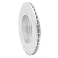 DFC 04-10 BMW 535i Rear Right Drilled & Slotted Silver Brake Rotor