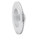 DFC 04-10 BMW 525I (USA/Canada) Rear Left Drilled & Slotted Silver Brake Rotor