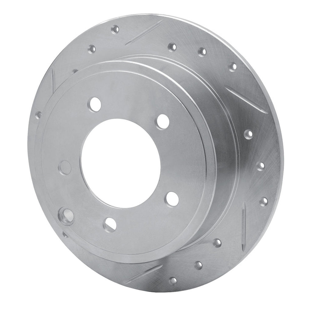 DFC 17-25 BMW 430I xDrive Gran Coupe Right Rear Drilled & Slotted Silver Brake Rotor
