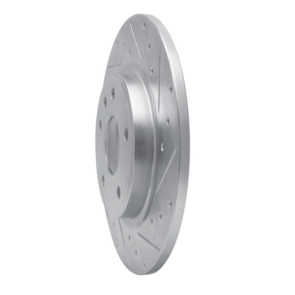 DFC 17-25 Chrysler Grand Caravan Rear Right Drilled & Slotted Silver Brake Rotor