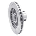 DFC 82-95 Buick Regal Front Right Drilled & Slotted Silver Brake Rotor