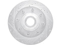 DFC 71-95 Chevrolet P20 Front Left Drilled & Slotted Silver Brake Rotor