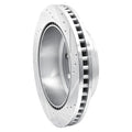 DFC 08-25 Ford E-250 Rear Left Drilled & Slotted Silver Brake Rotor