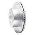 DFC 12-25 Ford F-250 4WD (Super Duty) Front Right Drilled & Slotted Silver Brake Rotor