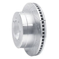 DFC 11-22 Ford F-450 Super Duty Rear Left Drilled & Slotted Silver Brake Rotor