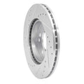 DFC 87-93 Mercedes-Benz 190D Front Right Drilled & Slotted Silver Brake Rotor