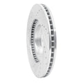 DFC 03-05 Nissan Murano Front Right Drilled & Slotted Silver Brake Rotor