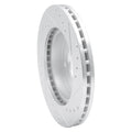 DFC 93-03 Ford Probe Front Left Drilled & Slotted Silver Brake Rotor