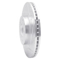 DFC 14-24 Mazda CX-3 Front Right Drilled & Slotted Silver Brake Rotor