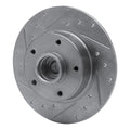 DFC 02-11 Nissan Platina (Mexico) Front Left Drilled & Slotted Silver Brake Rotor
