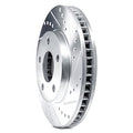 DFC 16-23 Suzuki Ciaz (Mexico) Front Left Drilled & Slotted Silver Brake Rotor