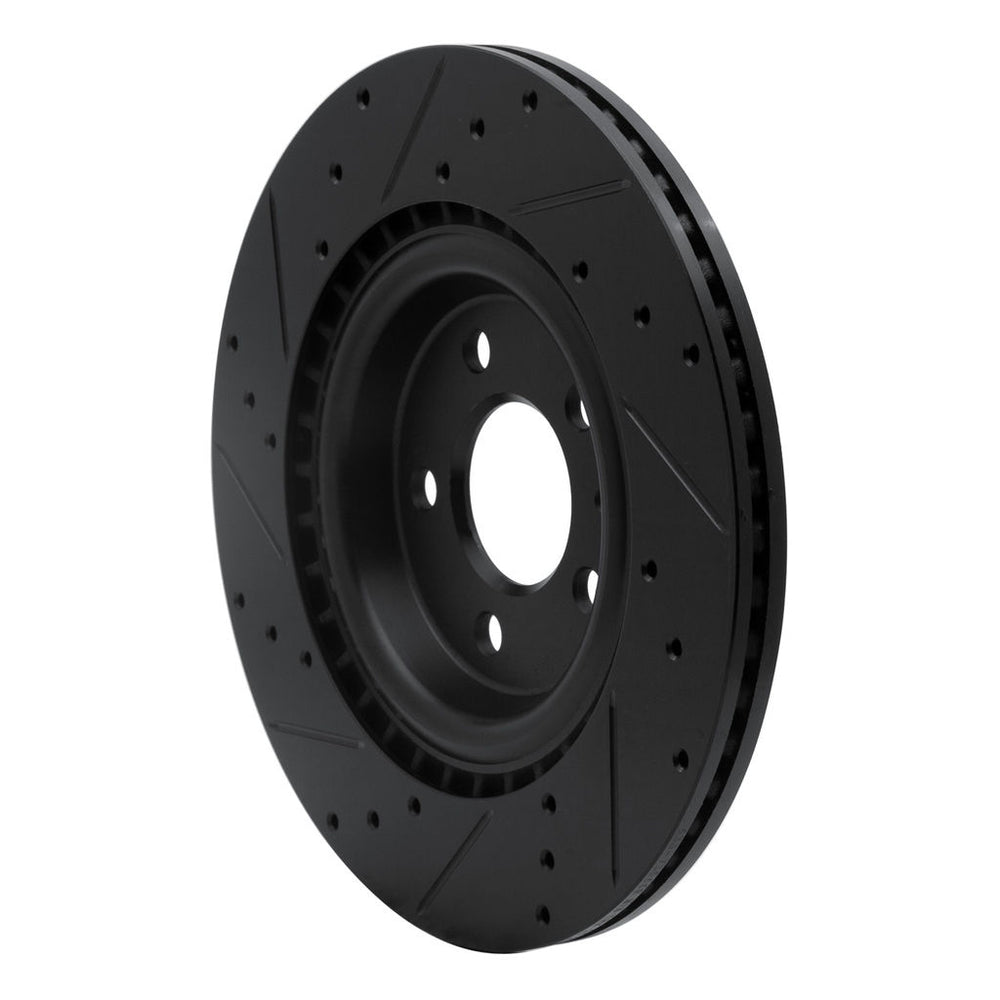 DFC 08-25 Audi SQ5 Sportback Rear Right Drilled & Slotted Black Brake Rotor