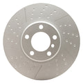DFC 12-21 BMW 340i xDrive Front GeoSPEC Coated Rotor - Dimpled and Slotted