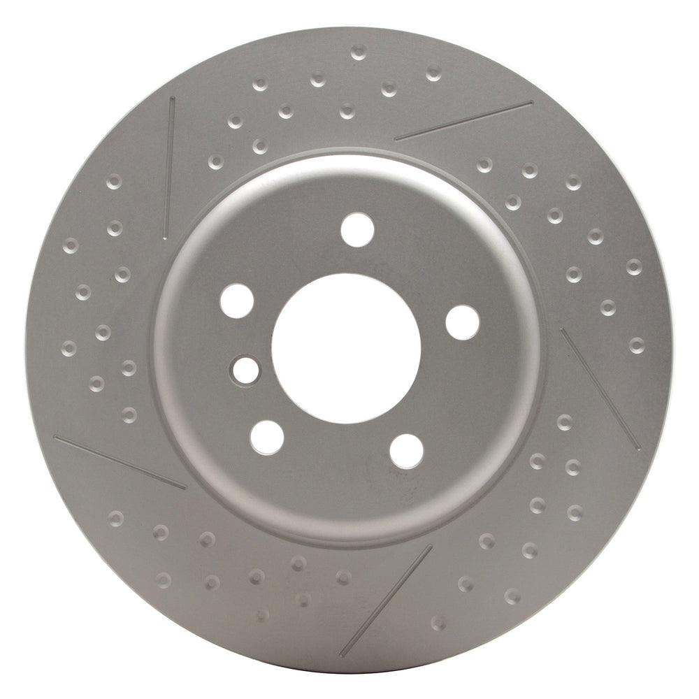 DFC 13-21 BMW 428i Rear GeoSPEC Coated Rotor - Dimpled and Slotted