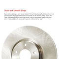 DFC 15-20 Ford Edge Front Rotors with 5000 Advanced Brake Pads w/Hardware