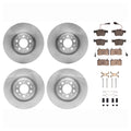 DFC 17-25 Alfa Romeo Stelvio Front & Rear Rotors with 5000 Advanced Brake Pads w/Hardware