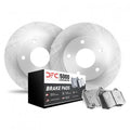 DFC 22-25 Infiniti QX60 Front & Rear Rotors with 5000 Advanced Brake Pads w/Hardware
