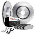 DFC 17-24 Maserati Ghibli Rear Rotors with Euro 5000 Ceramic Brake Pads w/Hardware